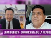 Congresista Juan Burgos propone incluir el delito de terrorismo urbano: “criminales deben ser objetivos militares”
