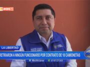 La Libertad: no retiraron a ningún funcionario por contrato de 18 camionetas
