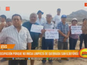 Retraso en limpieza de Quebrada San Ildefonso genera indignación