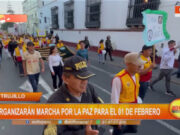 La Libertad: organizarán marcha por la paz para el 01 de febrero