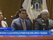 Trujillo: Mario Reyna y alcalde distritales prometen mejorar limpieza y seguridad