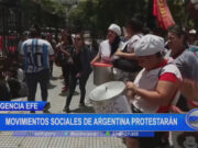 Movimientos sociales de Argentina protestarán