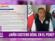 Presidente del ENFEN, Jorge Paz: “El Fenómeno El Niño Costero será débil en Perú»