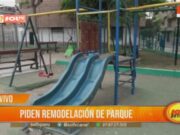 Trujillo: piden remodelación de parque