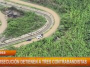 Tumbes: en persecución detienen a tres contrabandistas
