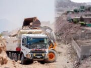 Inician trabajos de limpieza del cauce de quebrada San Ildefonso
