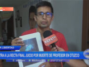 La Libertad: entra a la recta final juicio por muerte de profesor en Otuzco