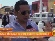 La Libertad: Trabajo Más Trabajo cuestiona mesa directiva del Consejo