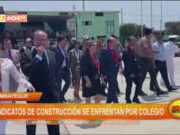 Lambayeque: sindicatos de construcción se enfrentan por colegio