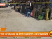 Trujillo: hombre es asesinado en el mercado La Hermelinda
