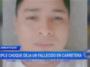 Triple choque vehicular deja un fallecido en Mórrope