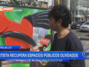 Trujillo: artista recupera espacios públicos olvidados
