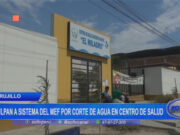 Trujillo: culpan a sistema del MEF por corte de agua en centro de salud El Milagro