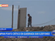 Trujillo: limpian punto crítico en quebrada San Ildefonso