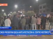 Cajamarca: vecinos presentan queja ante afectación al centro histórico