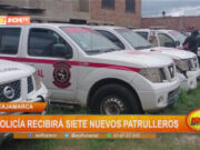 Cajamarca: policía recibirá siete nuevos patrulleros
