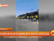 Trujillo: recogen 400 kilos de basura en playas de Las Delicias