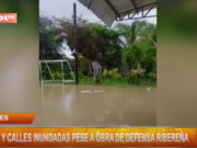 Tumbes: colegios y calles inundadas pese a obras de defensa ribereña
