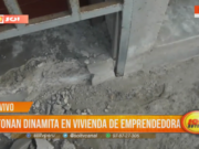 Trujillo: detonan dinamita en vivienda de emprendedora