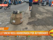 Trujillo: calle Sinchi Roca abandonada por las autoridades