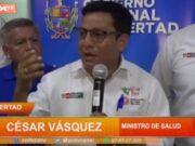 Ministro de Salud alerta inminente epidemia por dengue