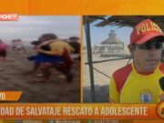 Trujillo: Unidad de Salvataje insiste a bañistas a no entrar a mar ante bandera roja