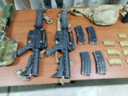 Pataz: tres cajamarquinos caen con armas de fuego en Pueblo Nuevo