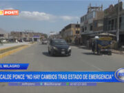 El Milagro: alcalde Ponce “no hay cambios tras estado de emergencia”