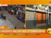 Trujillo: delincuentes asaltan local de comida rápida
