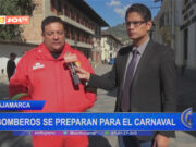 Cajamarca: bomberos se preparan para el carnaval