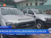 Cajamarca: entregan siete patrulleros nuevos a la policía