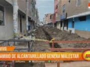 Malestar por demoras en obra de alcantarillado: Vecinos del sector 20 de Abril demandan respuestas
