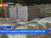 Chiclayo: entrega de alimentos a pacientes con tuberculosis