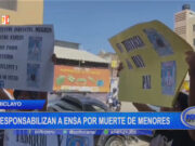 Chiclayo: responsabilizan a ENSA por muerte de menores