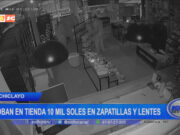 Chiclayo: roban en tienda 10 mil soles en zapatillas y lentes