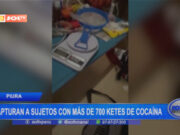 Piura: capturan a sujetos con más de 700 ketes de cocaína