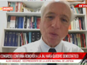 Aldo Vásquez, vicepresidente de la JNJ: “Congreso con arrebatos autoritarios, pretende obstruir la justicia y obtener impunidad”
