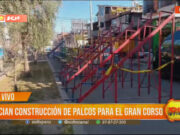 Cajamarca: inician construcción de palcos para gran corso