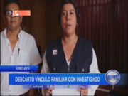 Lambayeque: exgerente descartó vínculo familiar con investigado