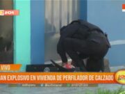 Dejan explosivo en vivienda de perfilador de calzado
