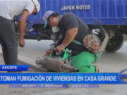 Ascope: retoman fumigación de viviendas en Casa Grande