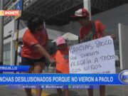 Trujillo: hinchas desilusionados porque no vieron a Guerrero
