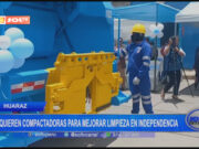 Áncash: adquieren compactadoras para mejorar limpieza en independencia