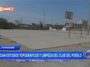 El Porvenir: inician estudios topográficos y limpieza del Club del Pueblo