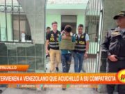 Trujillo: intervienen a venezolano que acuchilló a su compatriota