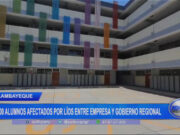 Lambayeque: 1400 alumnos afectados por líos entre empresa y gobierno regional