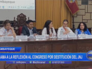 Lambayeque: llama a la reflexión al congreso por destitución de la JNJ