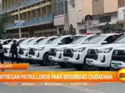 Lambayeque: entregan patrulleros para seguridad ciudadana