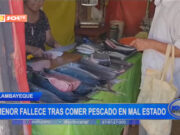 Lambayeque: menor fallece tras comer pescado en mal estado