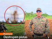 Destruyen pistas de aterrizaje clandestinas usadas por traficantes de droga